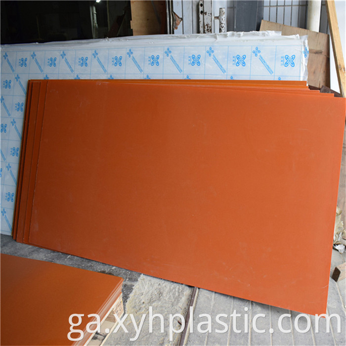 Orange Phenolic Bakelite